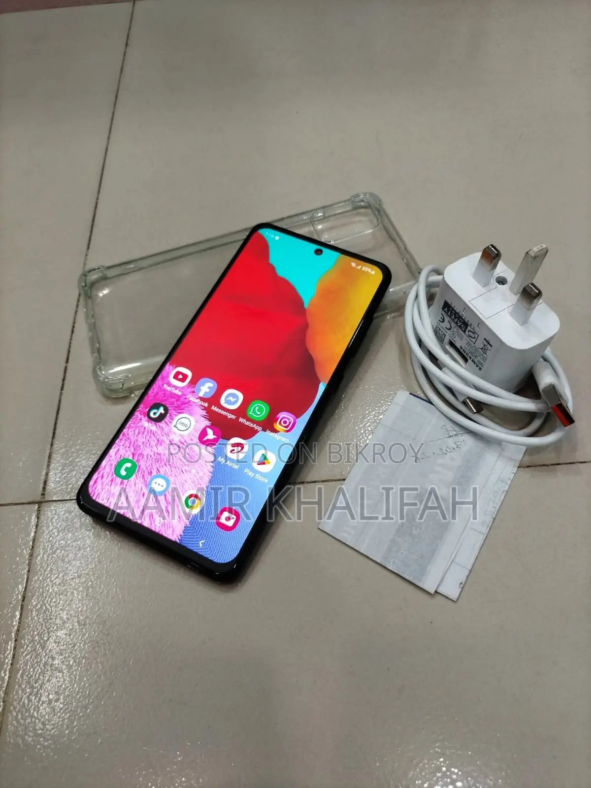 স্যামসাং গ্যালাক্সি এ৫১ ১২৮ জিবি ব্ল্যাক