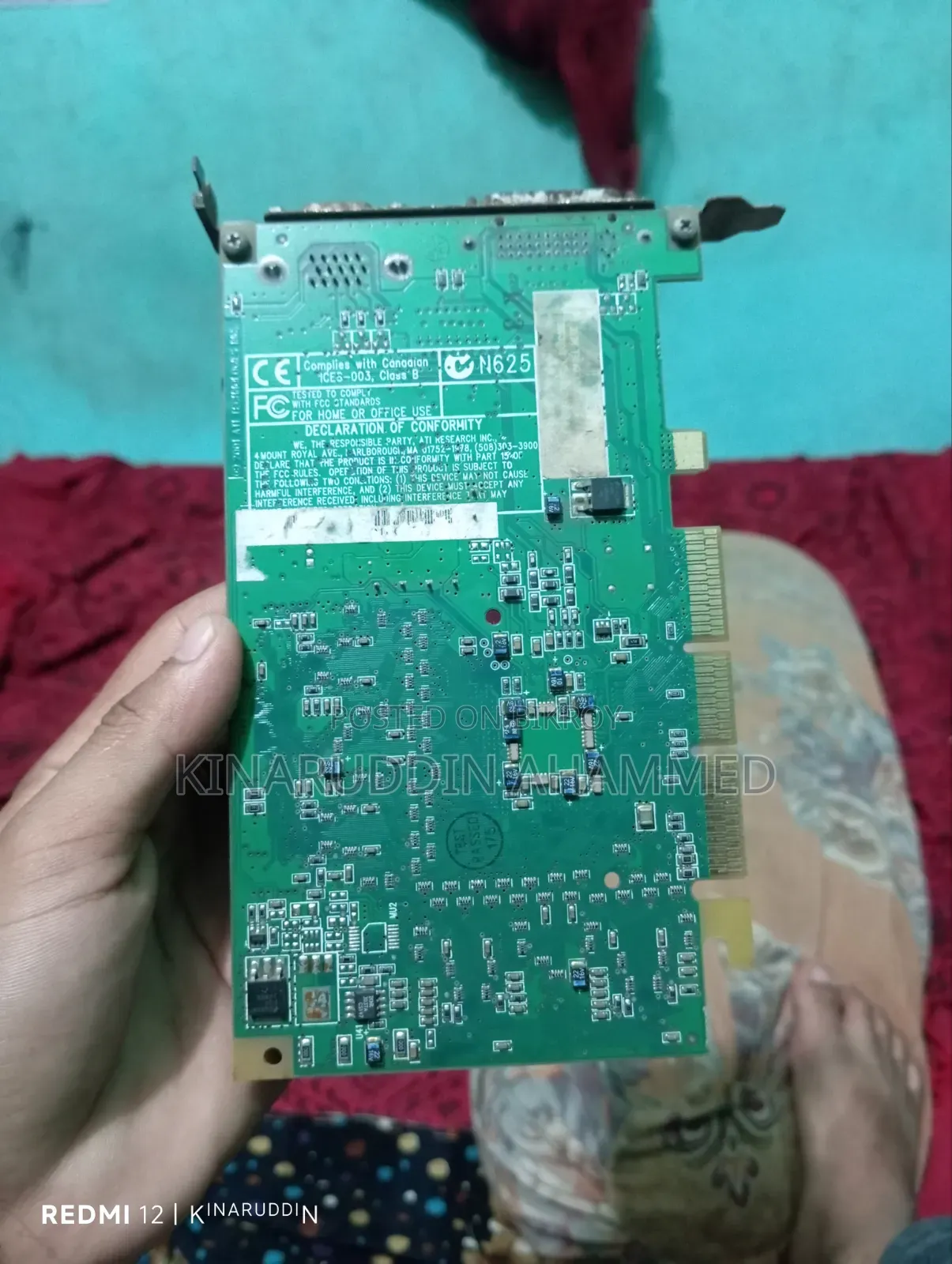 Graphics Card N625 / 4GB RAM