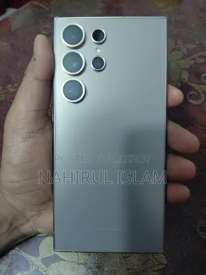 স্যামসাং গ্যালাক্সি এস২৪ আল্ট্রা ২৫৬ জিবি সিলভার