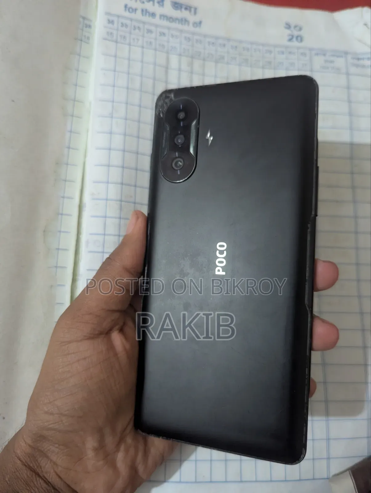 Xiaomi Poco F3 256 GB Black