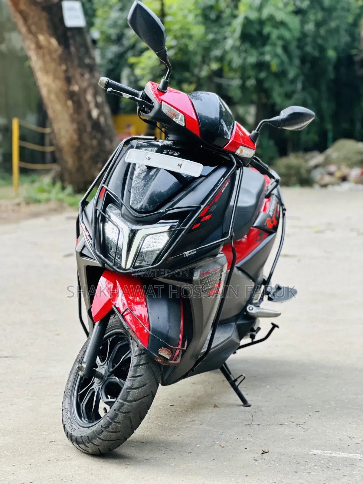 TVS Ntorq 125 2021 Red