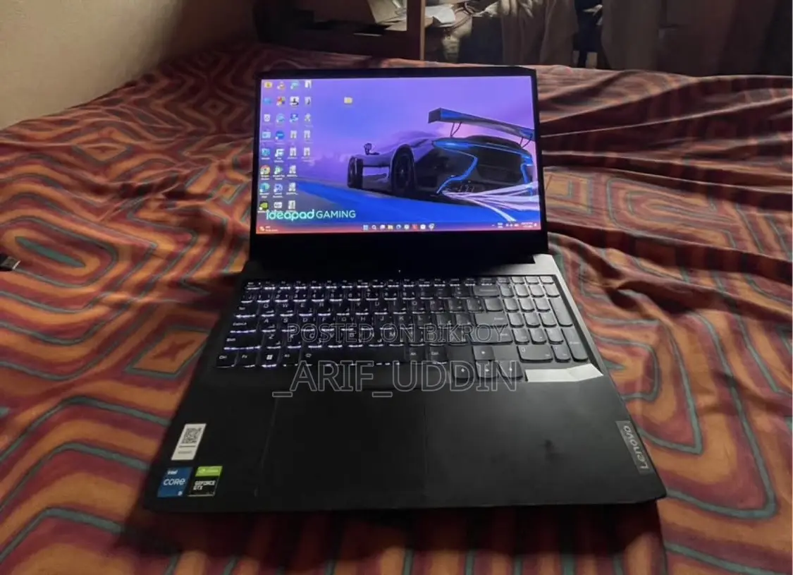 Laptop Lenovo Ideapad Gaming 3 8GB Intel Core i5 SSD 500GB