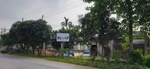 Land for sale in plots in a prime location beside the main road