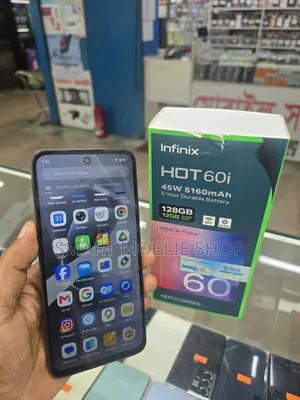 Infinix Hot 60i 128 GB Black