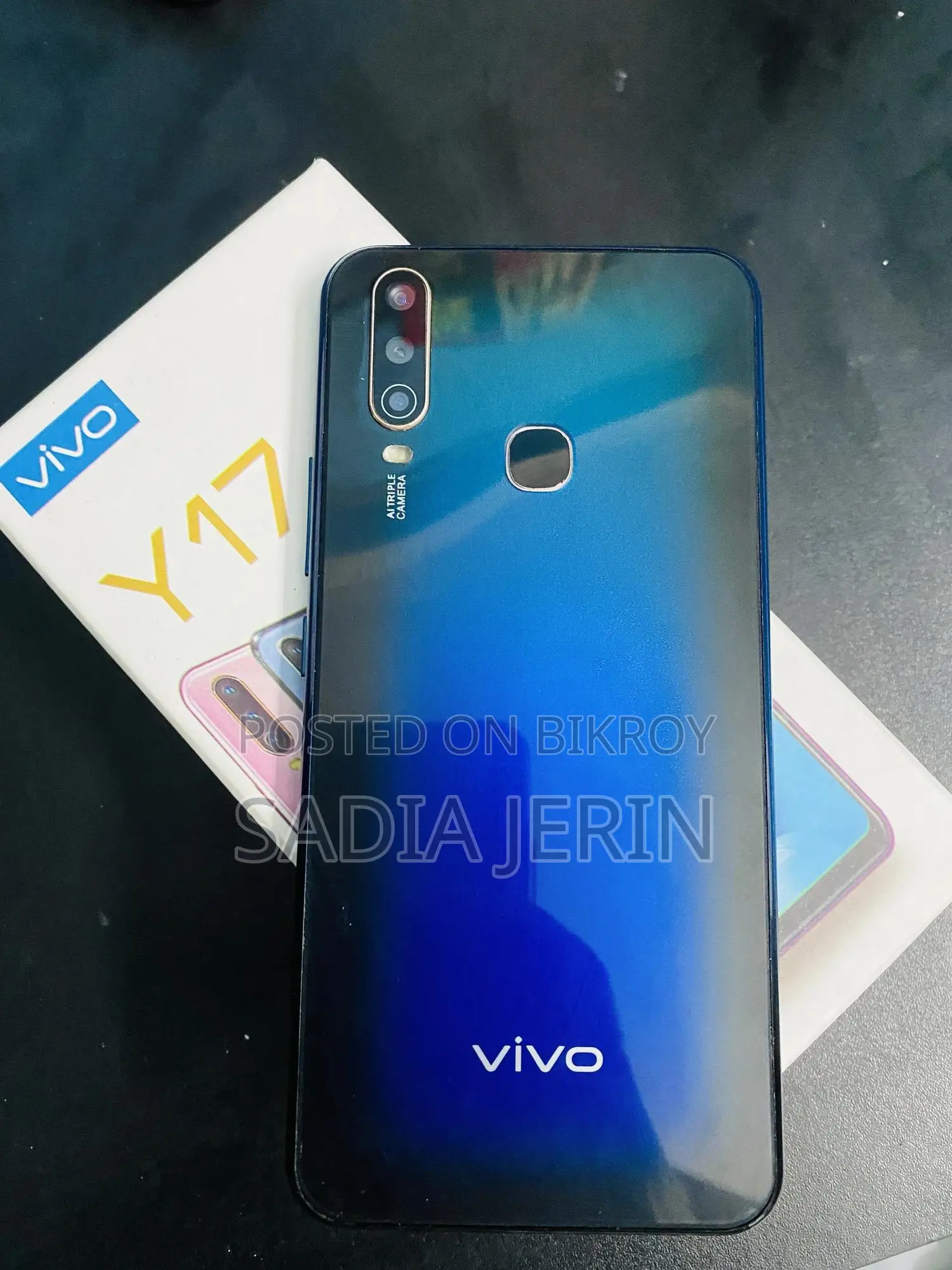 Vivo Y17 256 GB Black