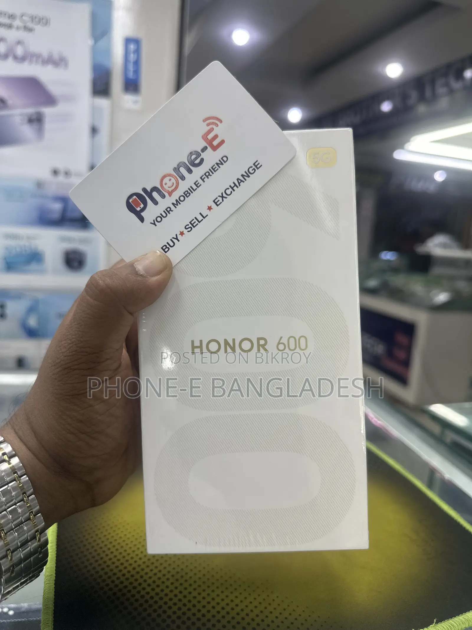 New Honor 600 256 GB Black