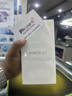 New Honor 600 256 GB Black