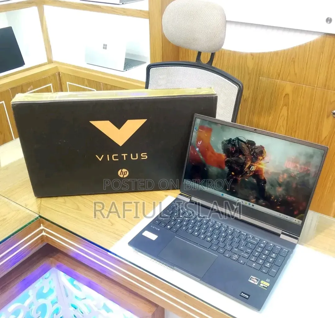 Laptop HP Victus 15 8gb Amd Ryzen SSD 512gb
