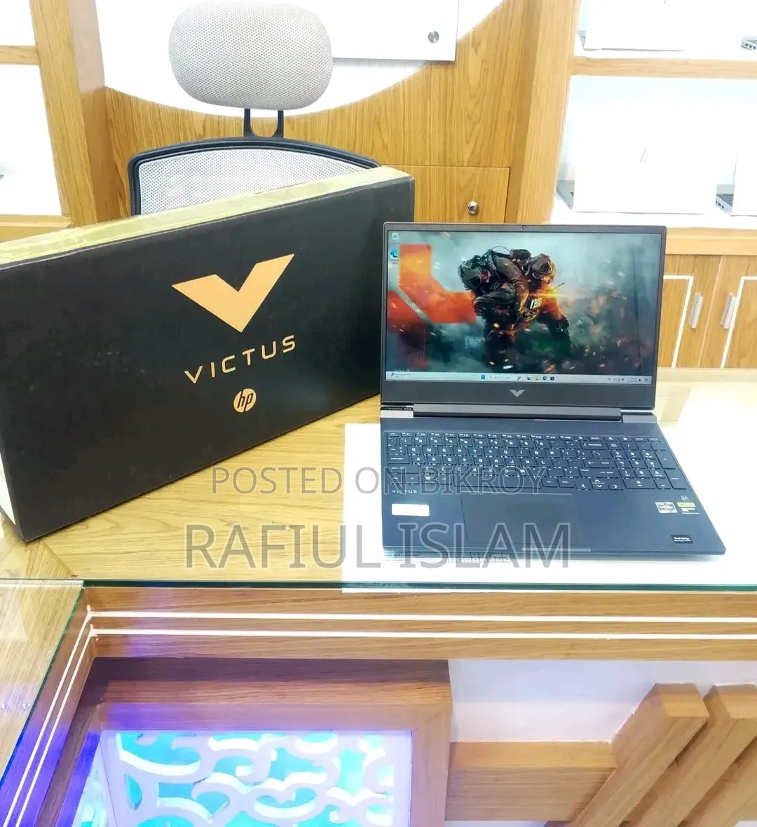 Laptop HP Victus 15 8gb Amd Ryzen SSD 512gb
