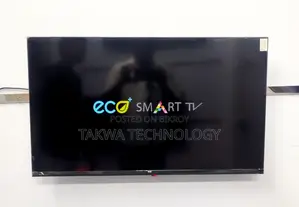 Eco Plus 32"Inche Smart Framless Dolby Audio Sounds Systems TV