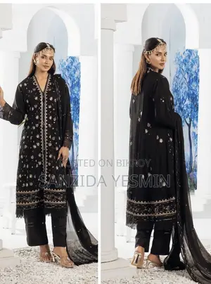 Pakistani Original Bint E Noor Chiffon Gown