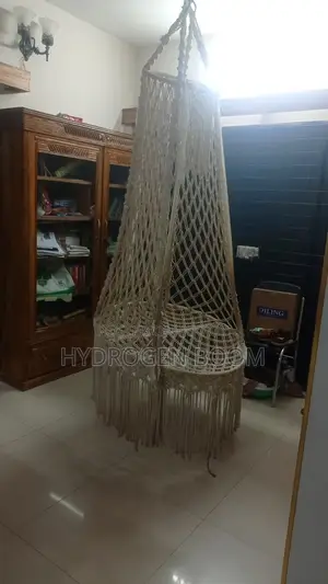 Used Macrame Hanging Swing Chair