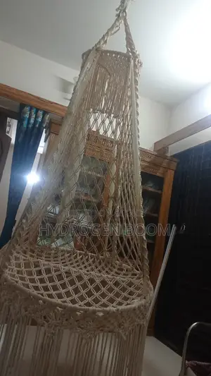 Used Macrame Hanging Swing Chair