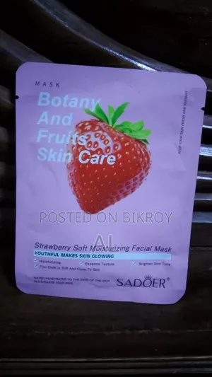 Strawberry Face Sheet Mask