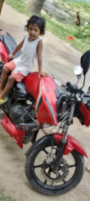 টিভিএস আপাচি আরটিআর ১৬০ ২ভি ২০১৫ লাল