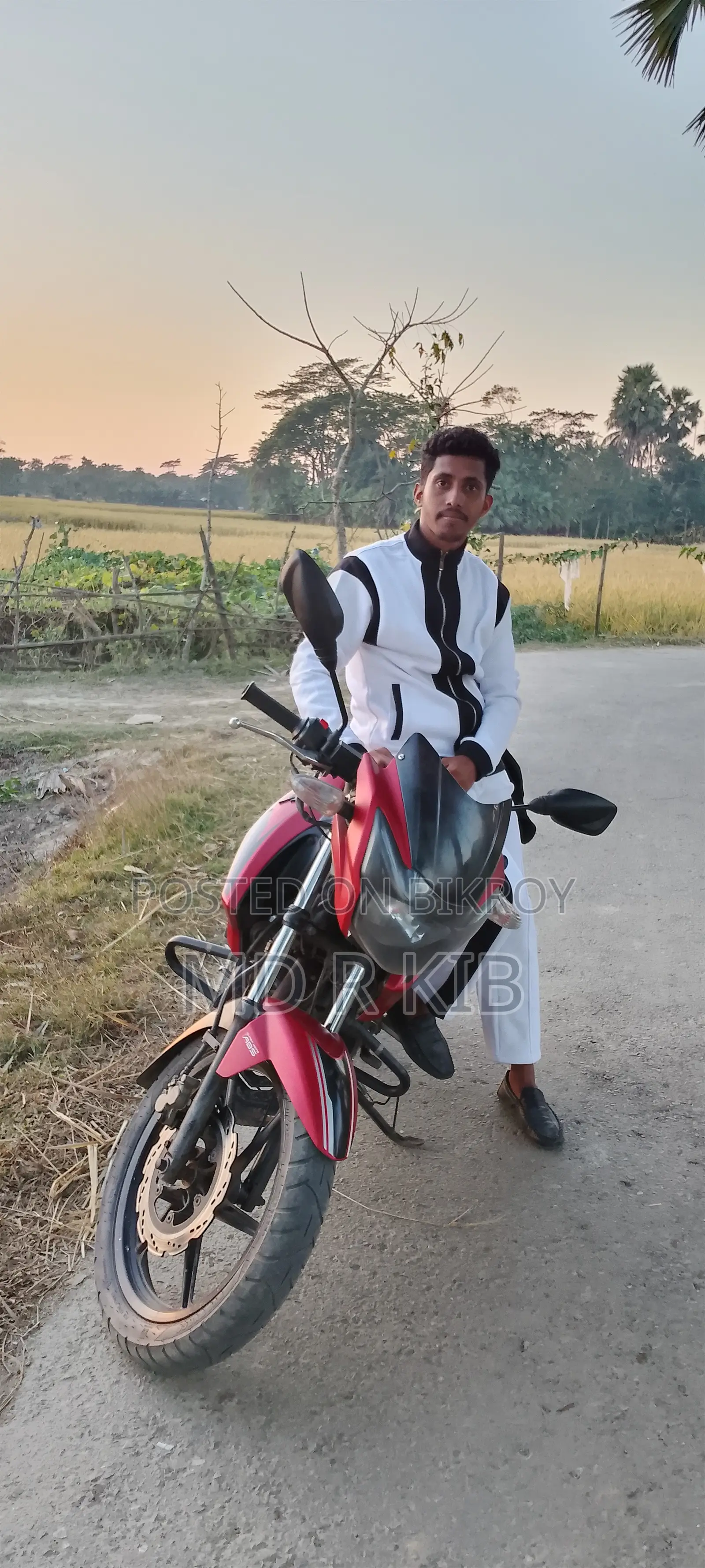 টিভিএস আপাচি আরটিআর ১৬০ ২ভি ২০১৫ লাল