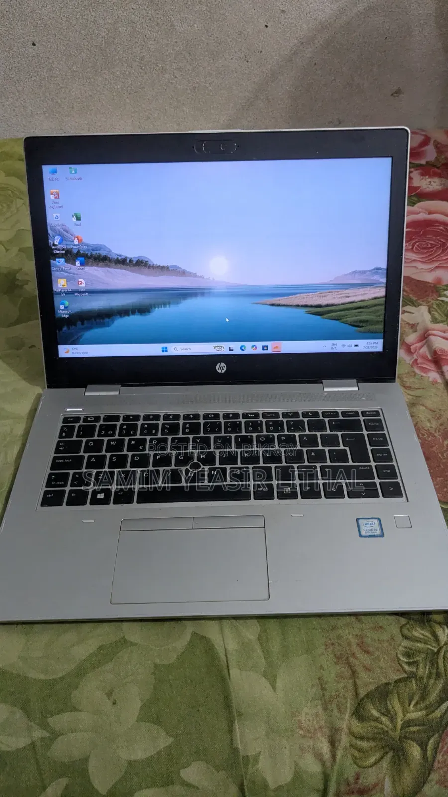 Laptop HP Probook 640 G5 8gb Intel SSD 256gb