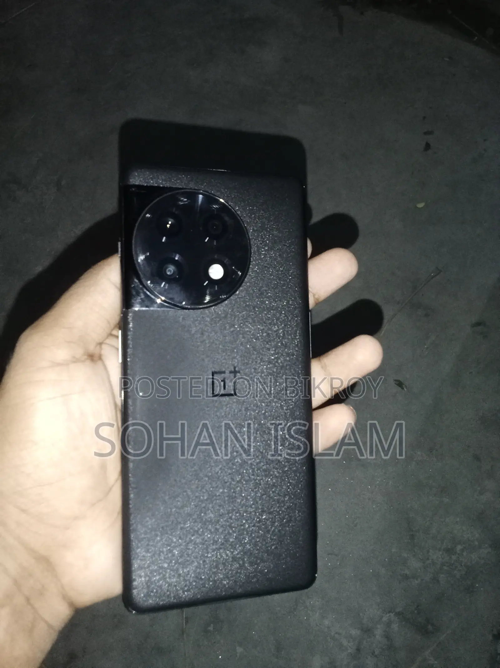 নিউ ওয়ানপ্লাস ১১আর ২৫৬ জিবি ব্ল্যাক