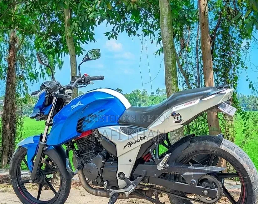 TVS Apache RTR 160 4V 2020 Blue