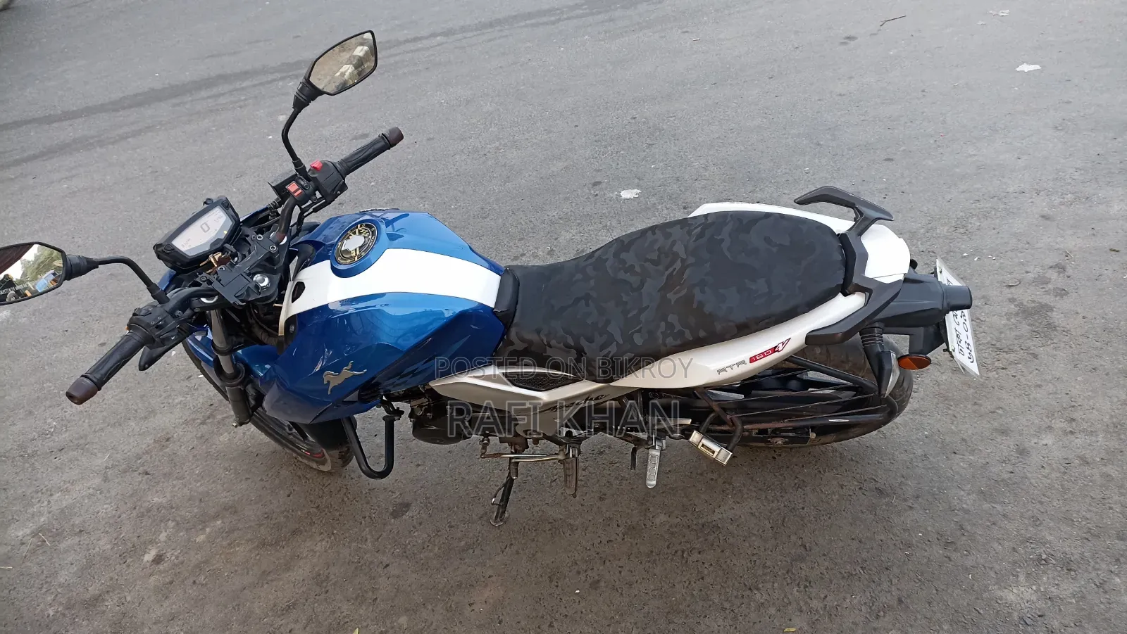 TVS Apache RTR 160 4V 2020 Blue