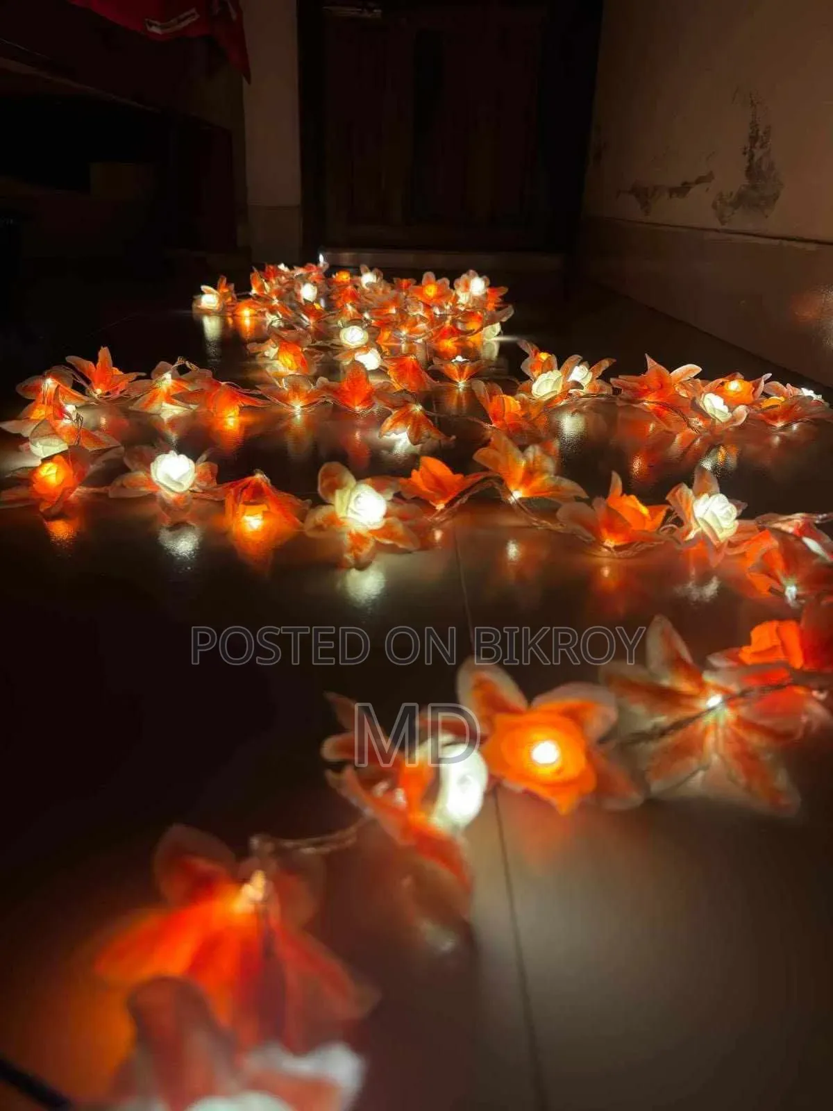 80 LED Flower String Light | 25 Feet | 3 Lighting Modes | Home Decor