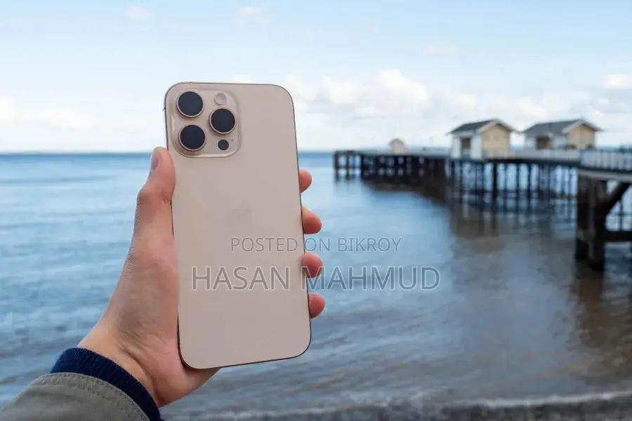 অ্যাপল আইফোন ১৬ প্রো ম্যাক্স ২৫৬ জিবি গোল্ড