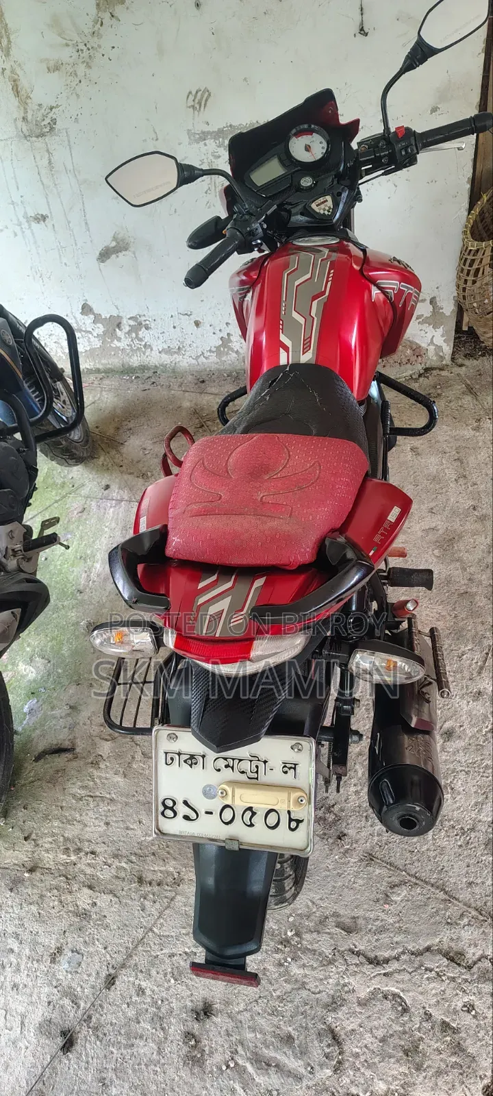 TVS Apache RTR 160 2V 2018 Red