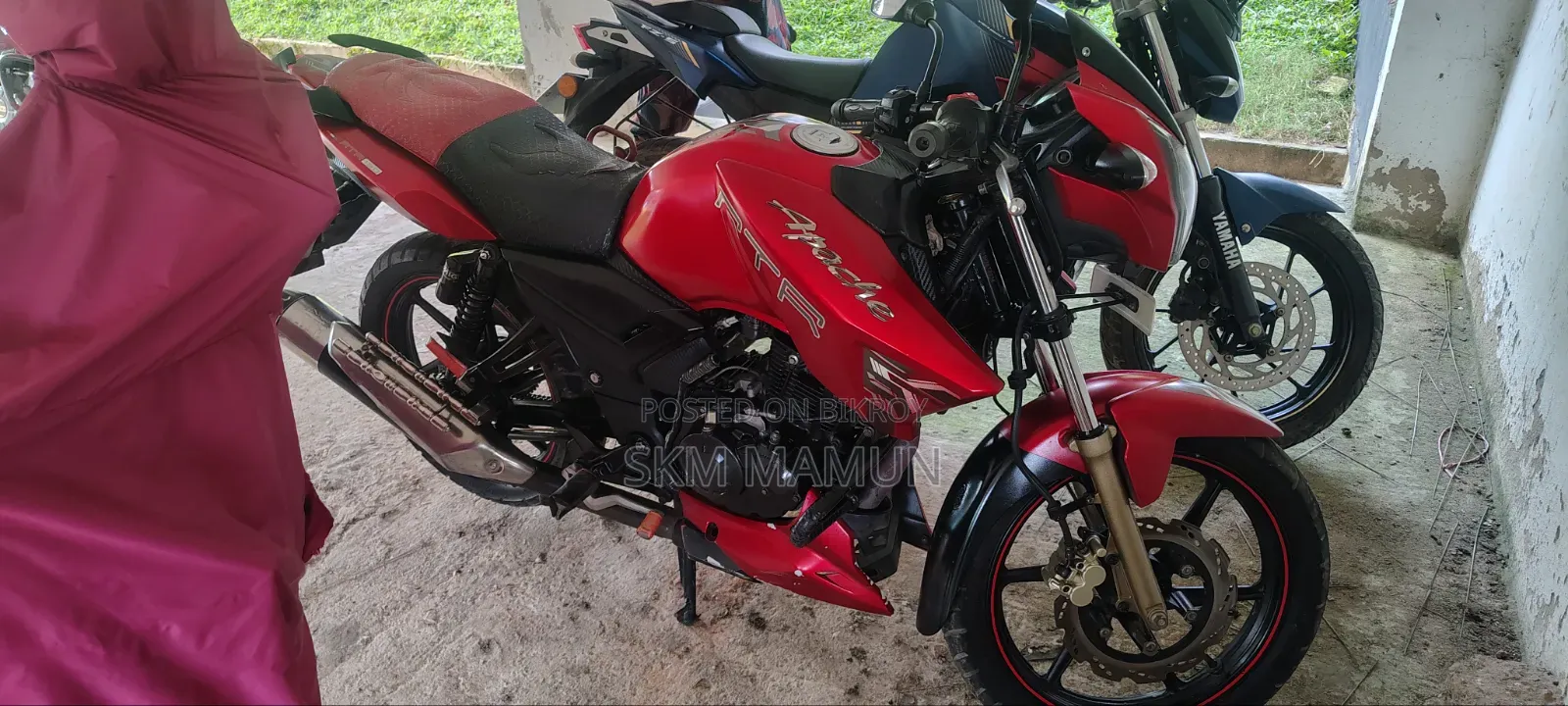 TVS Apache RTR 160 2V 2018 Red