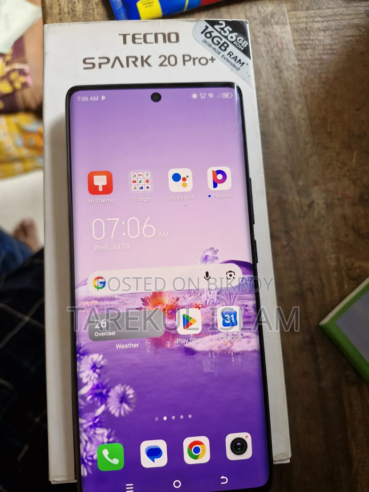 Tecno Spark 20 Pro Plus 256 GB Gray