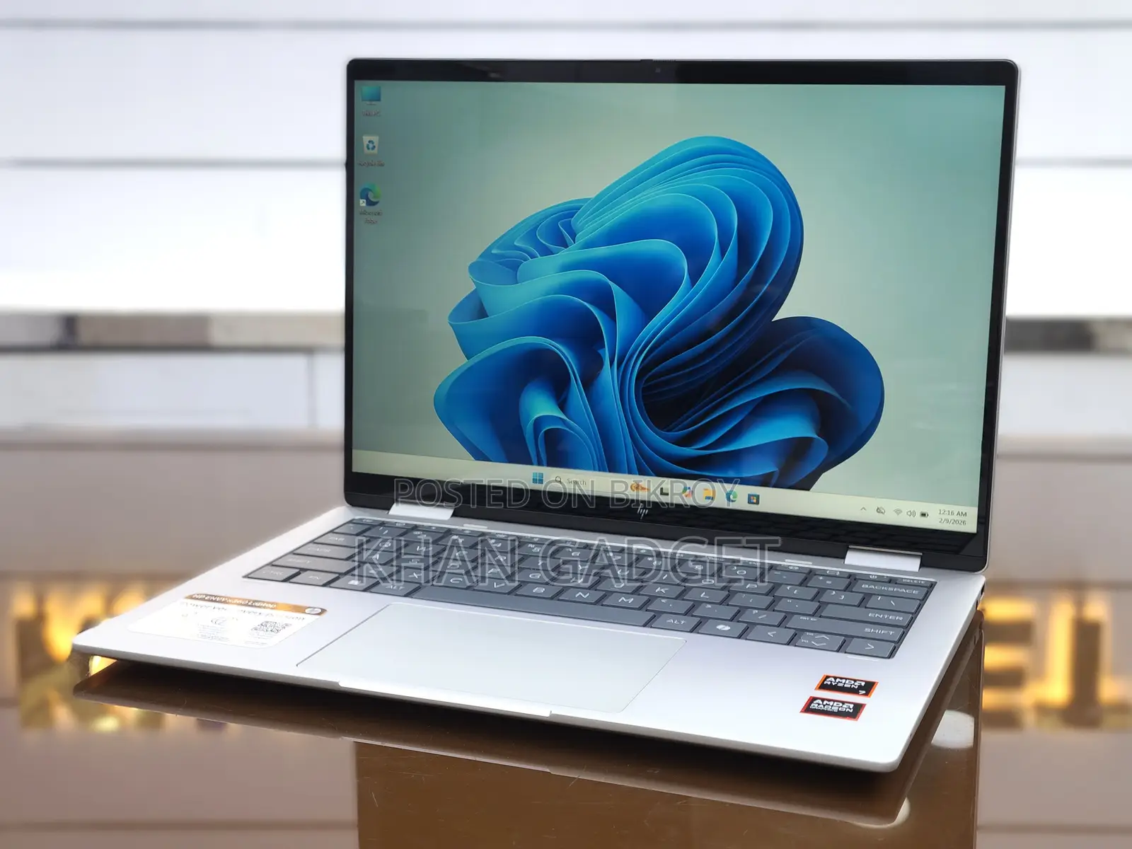 Laptop HP Envy 14 16GB AMD Ryzen 7 SSD 512GB