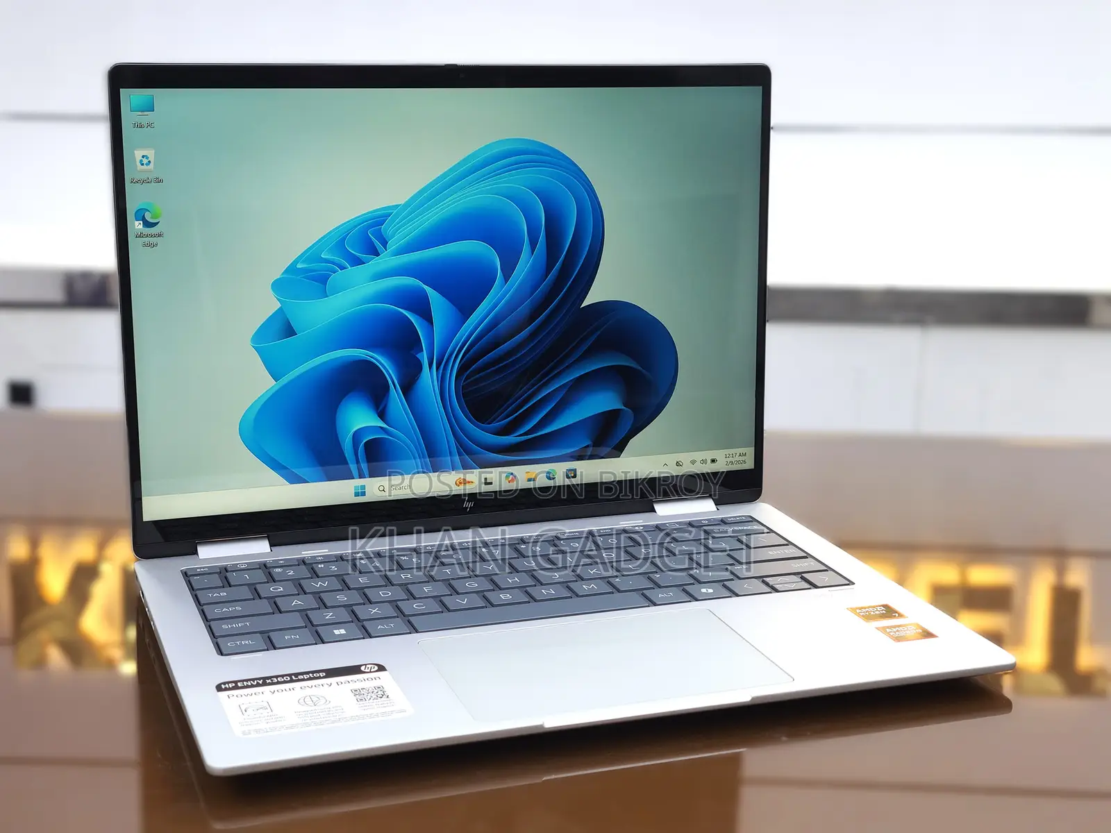 Laptop HP Envy 14 16GB AMD Ryzen 7 SSD 512GB
