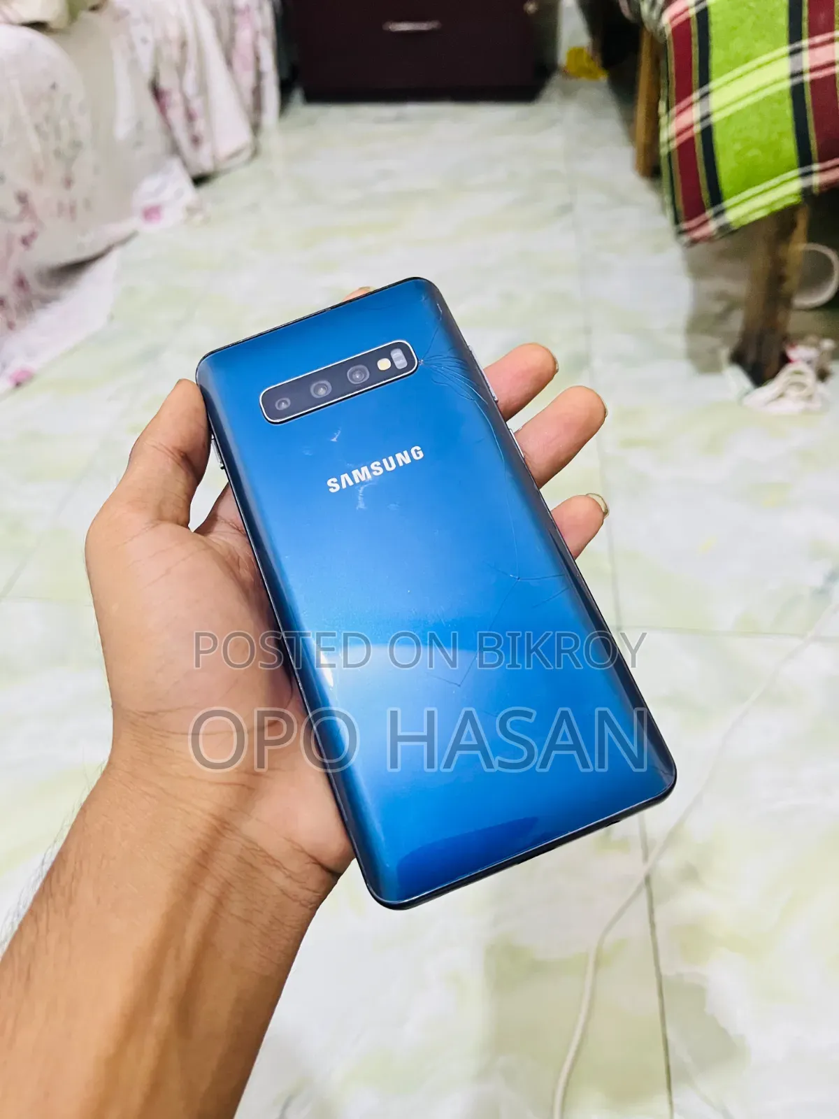 স্যামসাং গ্যালাক্সি এস ১০ প্লাস ১২৮ জিবি ব্লু