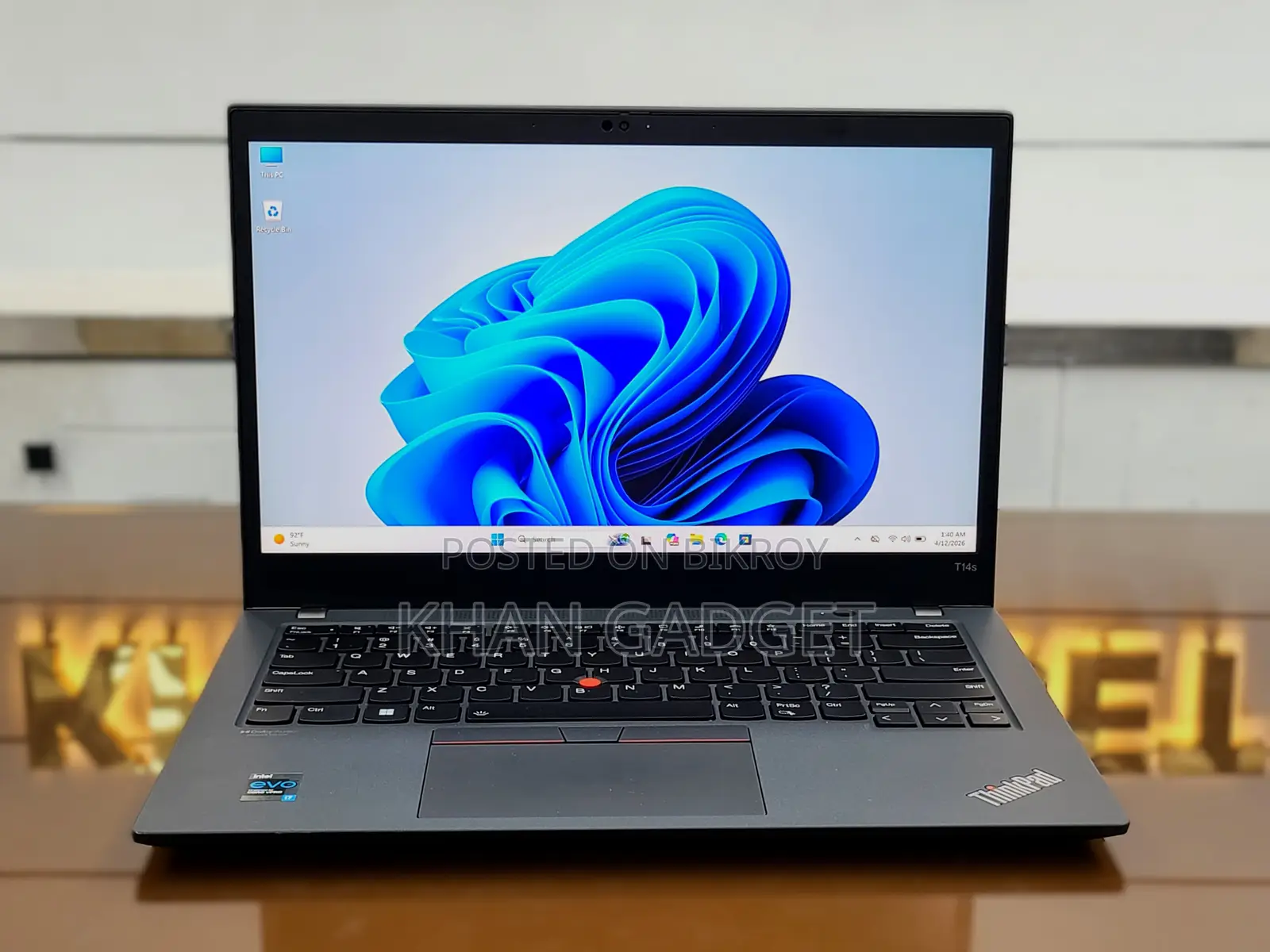 ল্যাপটপ Lenovo ThinkPad T14s Gen 2 32GB Intel Core I7 SSD 512GB
