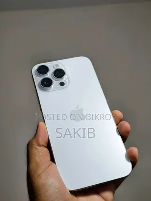 অ্যাপল আইফোন ১৬ প্রো ম্যাক্স ২৫৬ জিবি হোয়াইট