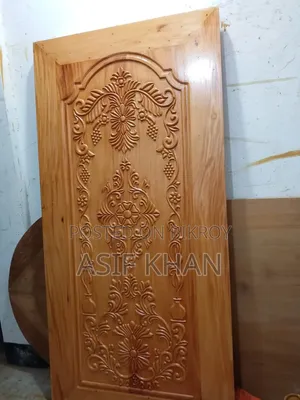 মেহুগুনি কাঠের দরজা