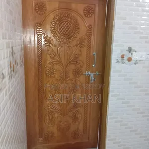 Mahogany Wooden Door