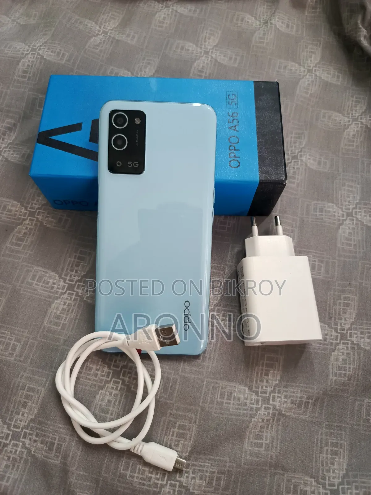 নতুন অপো এ৫৬ ৫জি ২৫৬ জিবি ব্লু