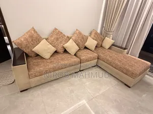 Used L-Shape Sofa Set in Excellent Condition