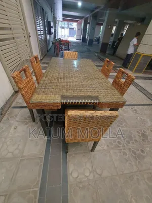 Dinning Table (Cane Dining Table)