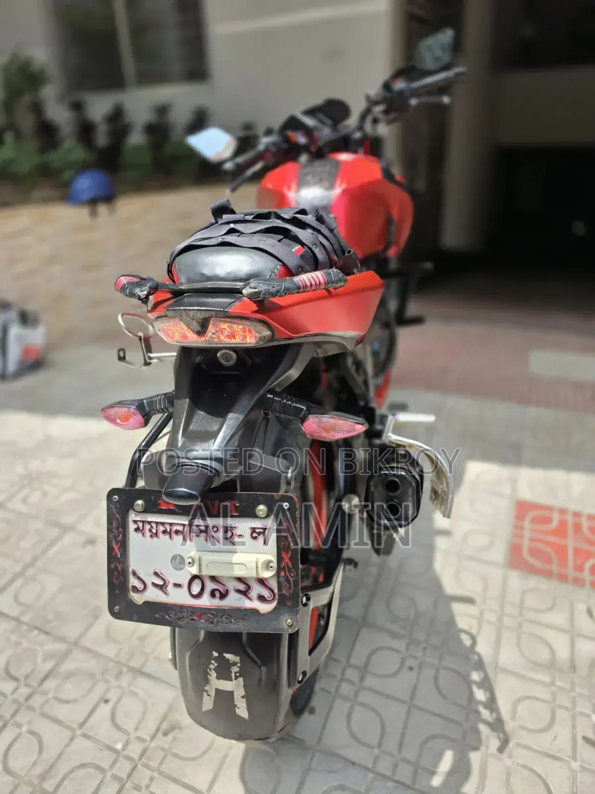 TVS Apache RTR 160 4V 2020 Red