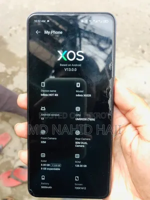 Infinix Hot 40i ১২৮ জিবি ব্লু