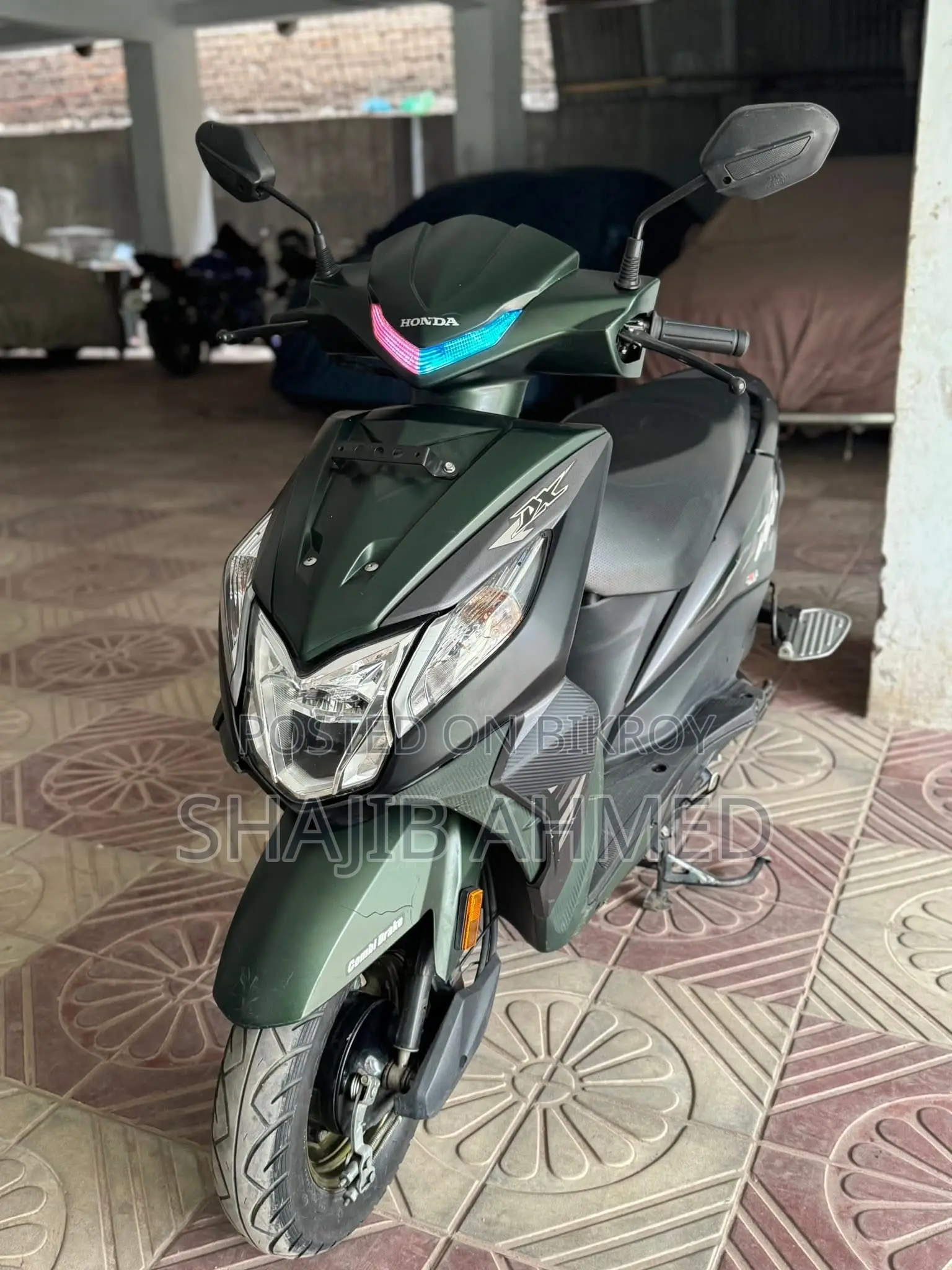 হোন্ডা ডিও ২০২১ গ্রিন