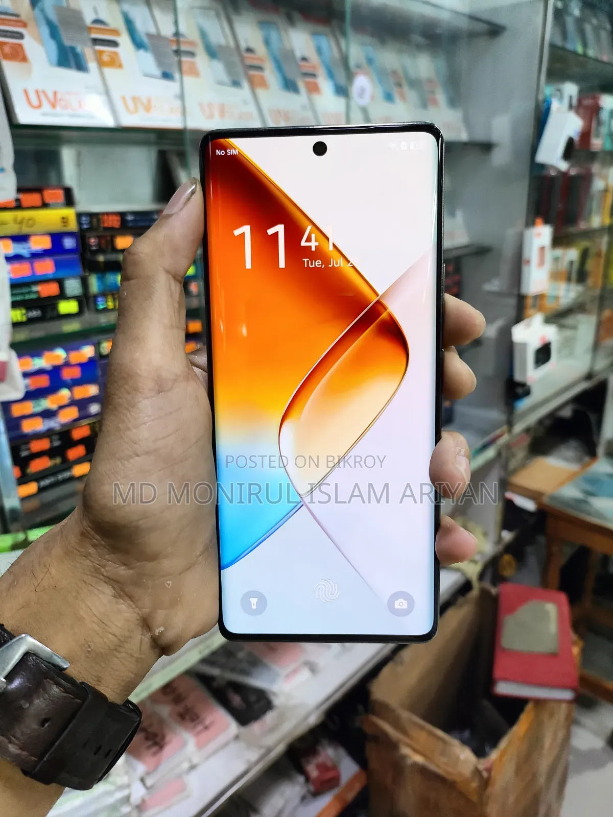 New Infinix Note 40 Pro 256 GB Gold
