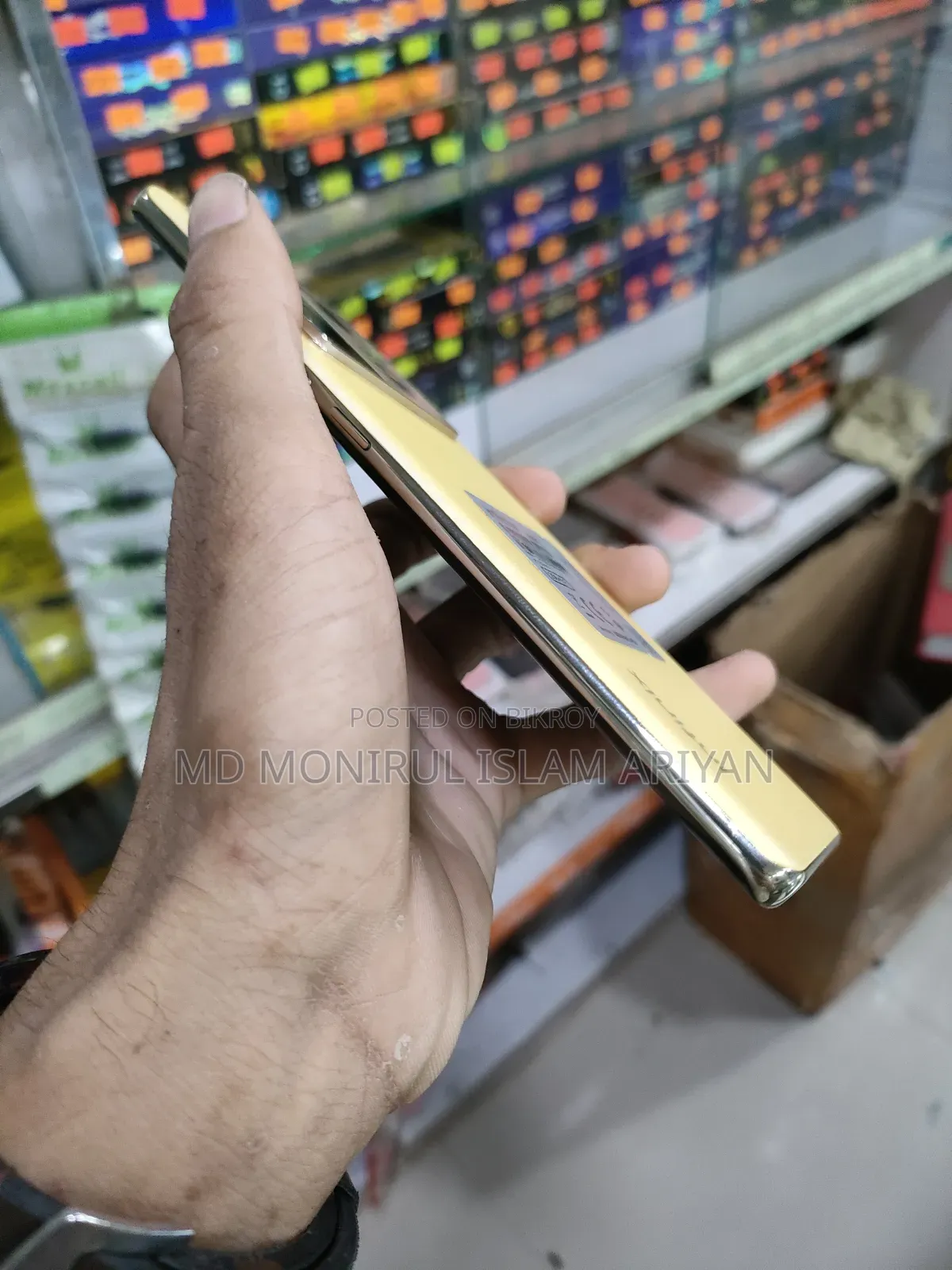 New Infinix Note 40 Pro 256 GB Gold