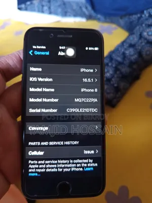 Apple iPhone 8 256 GB Black