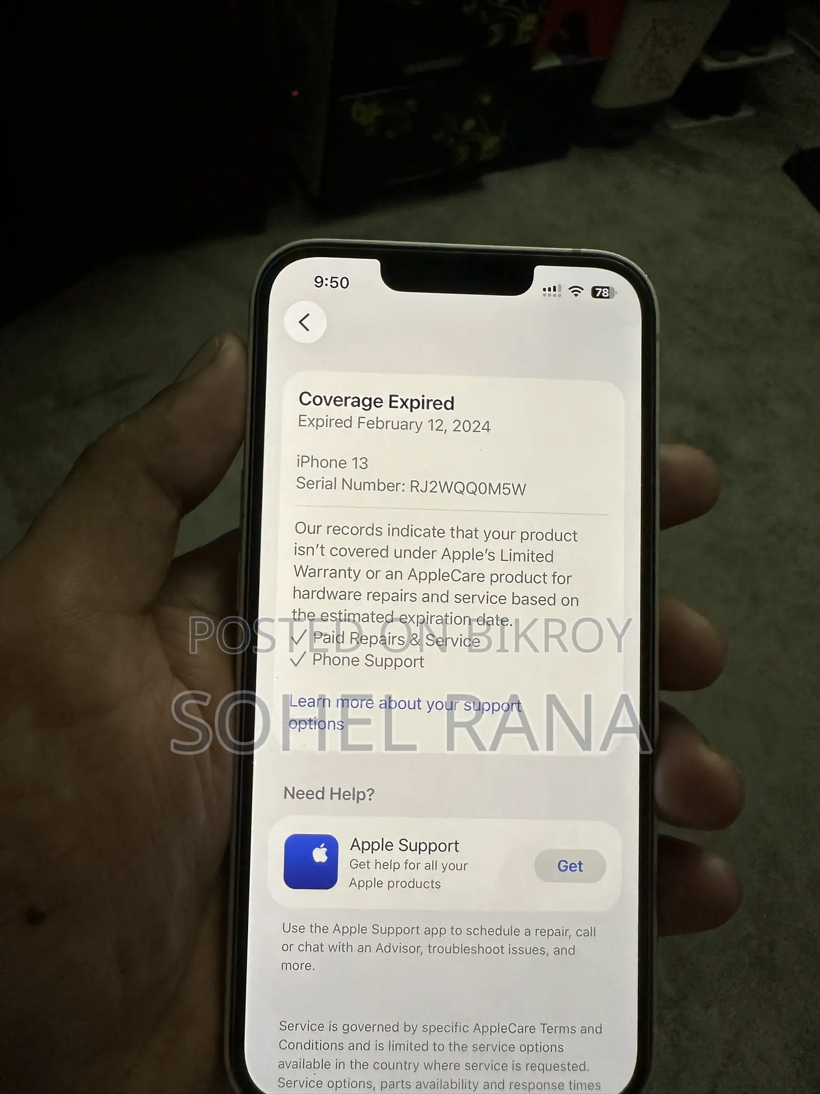 Apple iPhone 13 128 GB White