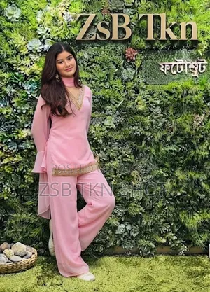 Georgette Sequence Three Piece স্টাইলিশ আপুদের জন্য