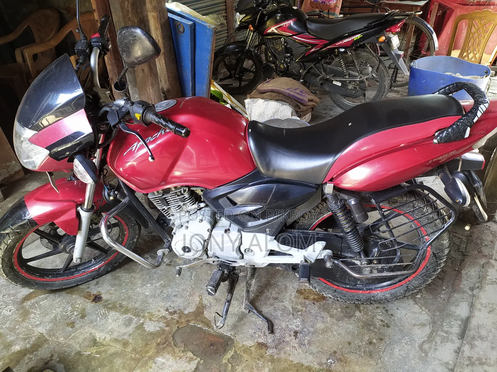টিভিএস অ্যাপাচি ১৮০ আরটিআর ২০০৩ রেড