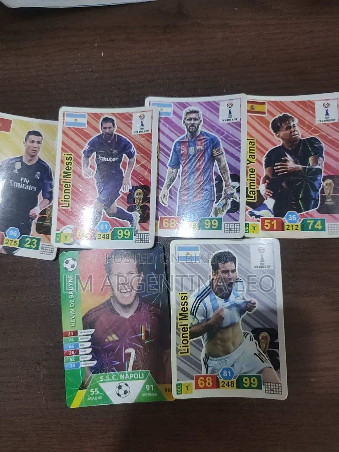 Football Player Card(60 Card)