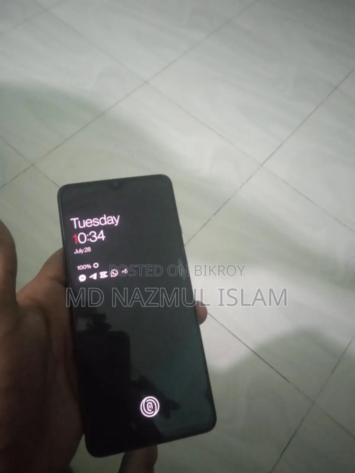 ওয়ানপ্লাস ৭টি ১২৮ জিবি অরেঞ্জ
